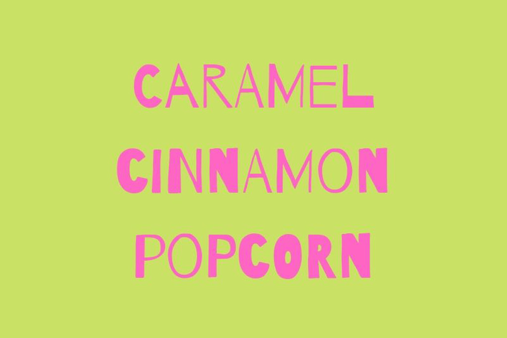 Caramel Cinnamon Popcorn