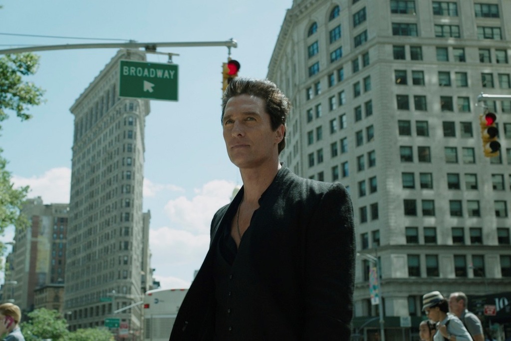 Matthew McConaughey in una scena del film La torre nera