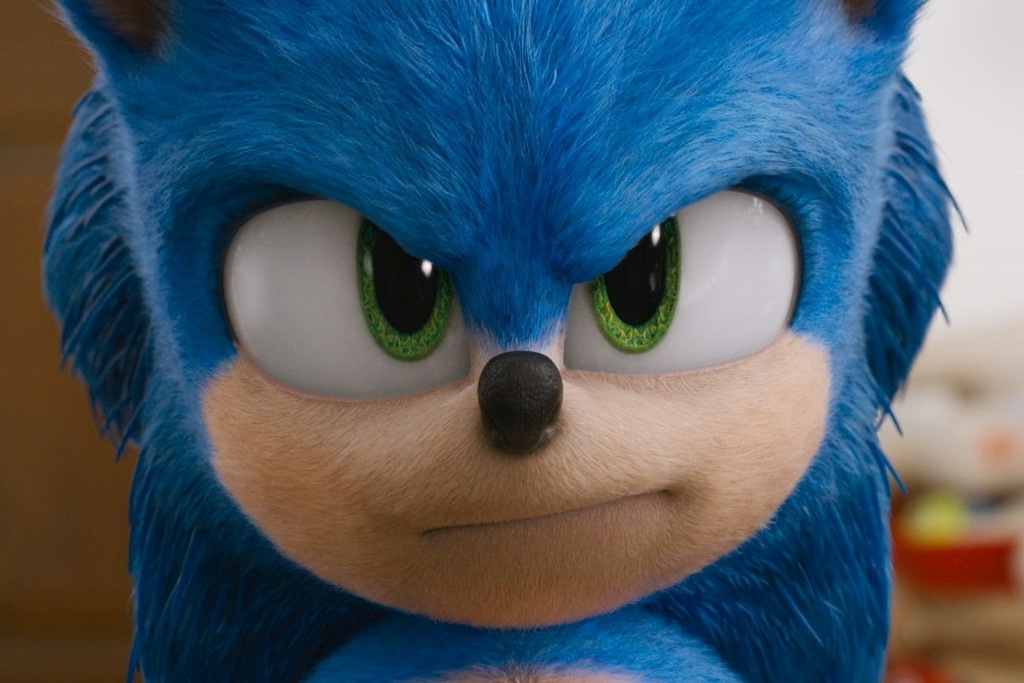 Una scena del film Sonic - Il film