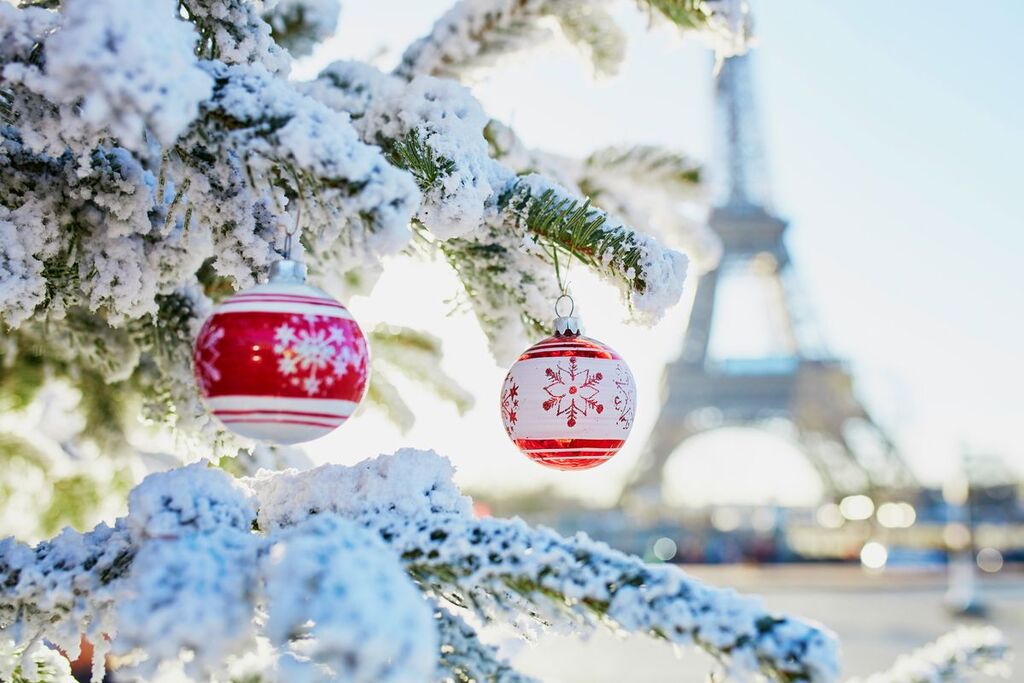 Albero di Natale a Parigi