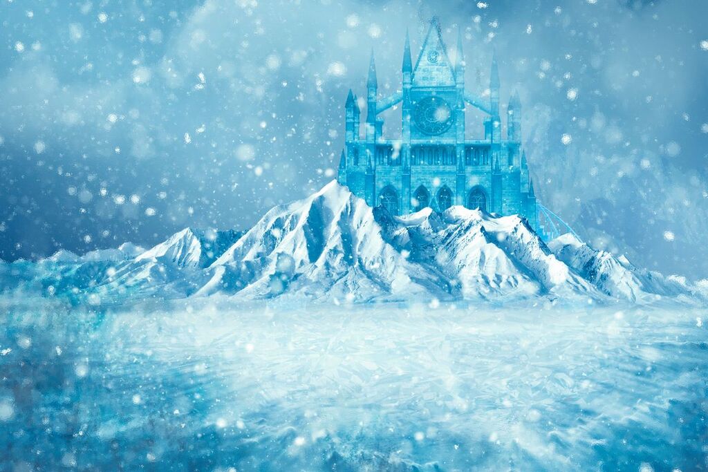 Castello nella neve