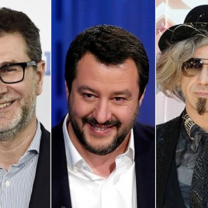 Salvini scatenato: stavolta attacca insieme Fazio e Morgan